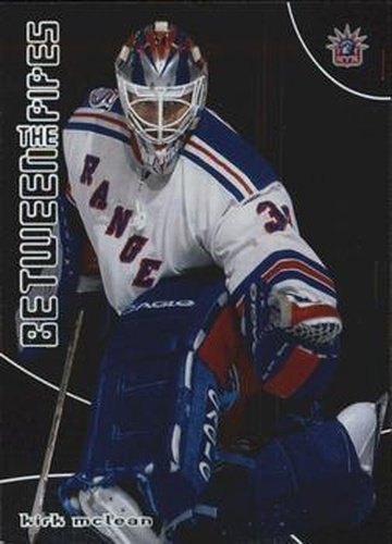 #71 Kirk McLean - New York Rangers - 2001-02 Be a Player Between the Pipes Hockey