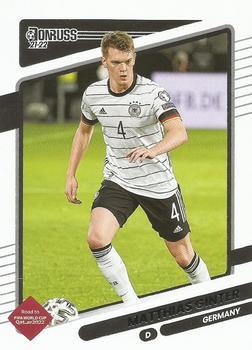 #71 Matthias Ginter - Germany - 2021-22 Donruss Road to FIFA World Cup Qatar 2022 Soccer