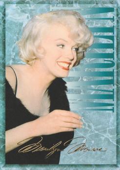 #71 "Rat Pack" days. Marilyn's association with - 1993 Sports Time Marilyn Monroe
