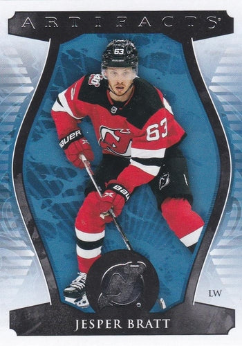 #71 Jesper Bratt - New Jersey Devils - 2023-24 Upper Deck Artifacts Hockey