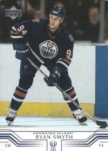 #71 Ryan Smyth - Edmonton Oilers - 2001-02 Upper Deck Hockey