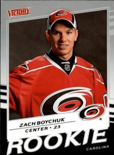 #321 Zach Boychuk - Carolina Hurricanes - 2008-09 Upper Deck Victory Hockey