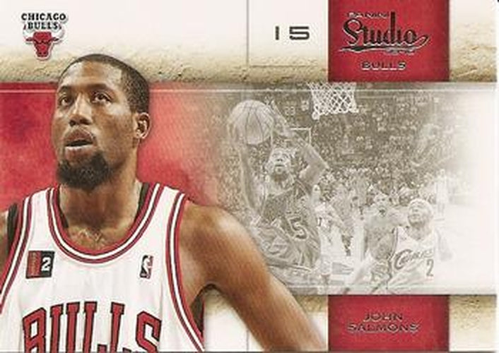 #71 John Salmons - Chicago Bulls - 2009-10 Panini Studio Basketball