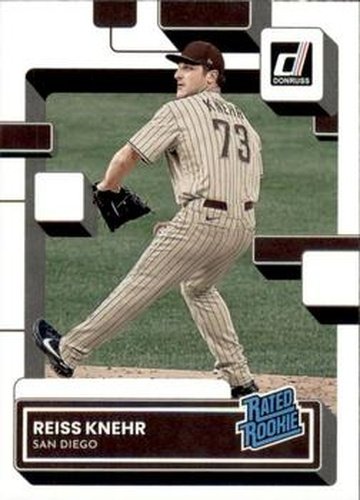 #71 Reiss Knehr - San Diego Padres - 2022 Donruss Baseball