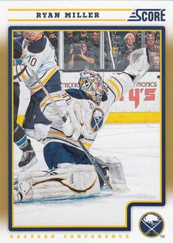 #71 Ryan Miller - Buffalo Sabres - 2012-13 Score - Gold Rush Hockey
