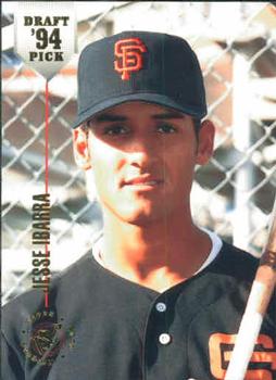 #71 Jesse Ibarra - San Francisco Giants - 1994 Stadium Club Draft Picks Baseball