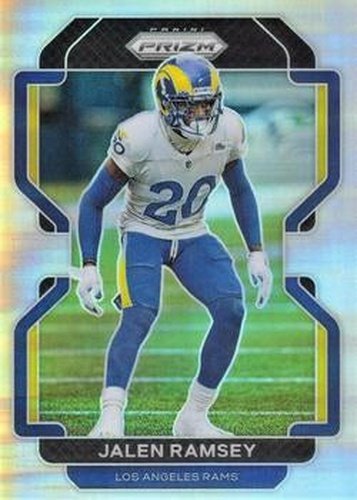 #71 Jalen Ramsey - Los Angeles Rams - 2021 Panini Prizm - Silver Football