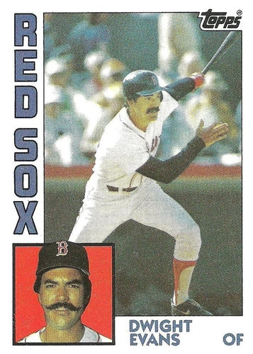 #720 Dwight Evans - Boston Red Sox - 1984 Topps Baseball