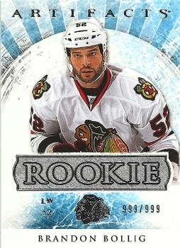 #161 Brandon Bollig - Chicago Blackhawks - 2012-13 Upper Deck Artifacts Hockey