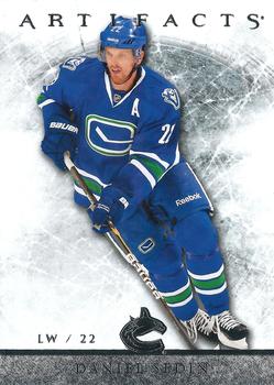 #16 Daniel Sedin - Vancouver Canucks - 2012-13 Upper Deck Artifacts Hockey