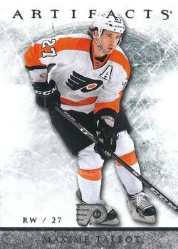 #61 Maxime Talbot - Philadelphia Flyers - 2012-13 Upper Deck Artifacts Hockey