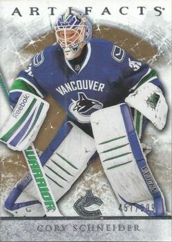 #103 Cory Schneider - Vancouver Canucks - 2012-13 Upper Deck Artifacts Hockey