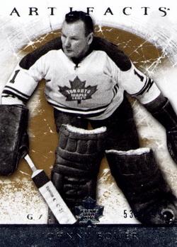 #111 Johnny Bower - Toronto Maple Leafs - 2012-13 Upper Deck Artifacts Hockey
