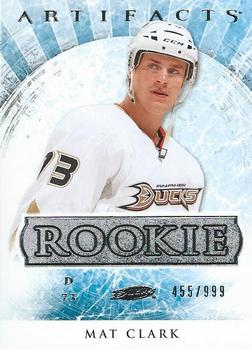 #151 Mat Clark - Anaheim Ducks - 2012-13 Upper Deck Artifacts Hockey
