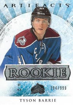 #162 Tyson Barrie - Colorado Avalanche - 2012-13 Upper Deck Artifacts Hockey