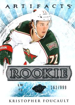 #176 Kristopher Foucault - Minnesota Wild - 2012-13 Upper Deck Artifacts Hockey