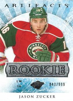 #177 Jason Zucker - Minnesota Wild - 2012-13 Upper Deck Artifacts Hockey