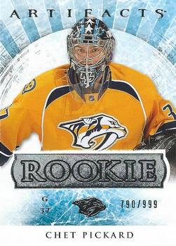 #182 Chet Pickard - Nashville Predators - 2012-13 Upper Deck Artifacts Hockey