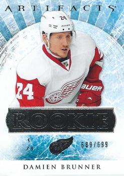 #RED208 Damien Brunner - Detroit Red Wings - 2012-13 Upper Deck Artifacts Hockey