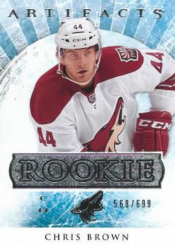 #RED220 Chris Brown - Phoenix Coyotes - 2012-13 Upper Deck Artifacts Hockey