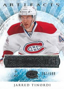 #RED237 Jarred Tinordi - Montreal Canadiens - 2012-13 Upper Deck Artifacts Hockey
