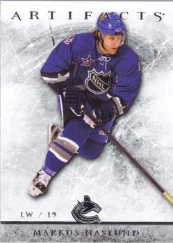 #58 Markus Naslund - Vancouver Canucks - 2012-13 Upper Deck Artifacts Hockey