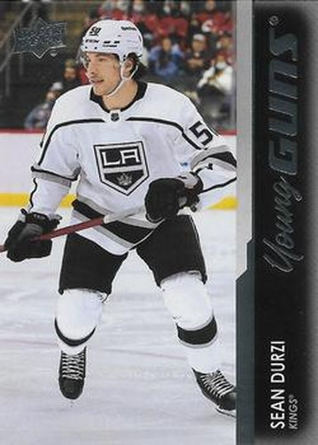 #724 Sean Durzi - Los Angeles Kings - 2021-22 Upper Deck Hockey