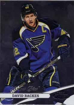 #42 David Backes - St. Louis Blues - 2012-13 Panini Certified Hockey