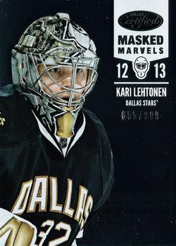 #107 Kari Lehtonen - Dallas Stars - 2012-13 Panini Certified Hockey