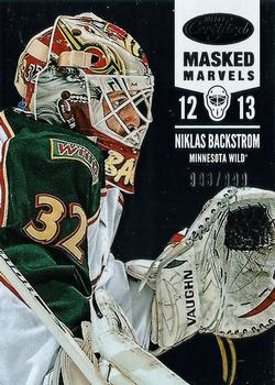 #116 Niklas Backstrom - Minnesota Wild - 2012-13 Panini Certified Hockey