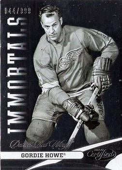 #121 Gordie Howe - Detroit Red Wings - 2012-13 Panini Certified Hockey