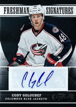 #164 Cody Goloubef - Columbus Blue Jackets - 2012-13 Panini Certified Hockey