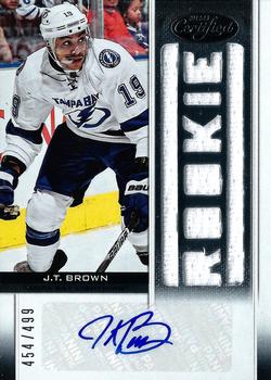 #178 J.T. Brown - Tampa Bay Lightning - 2012-13 Panini Certified Hockey