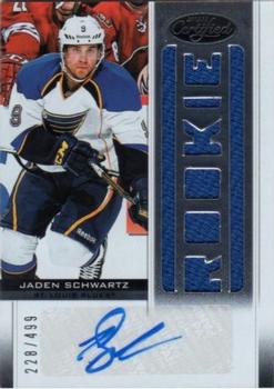 #184 Jaden Schwartz - St. Louis Blues - 2012-13 Panini Certified Hockey