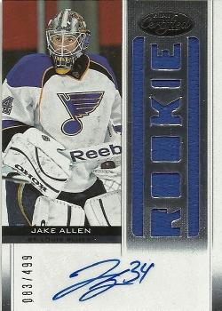 #185 Jake Allen - St. Louis Blues - 2012-13 Panini Certified Hockey