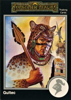 #728 Gultec, Captain of Jaguars - 1991 TSR Advanced Dungeons & Dragons - Silver