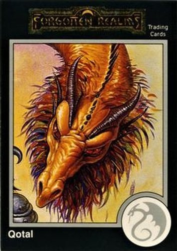 #729 Qotal, the Plumed One - 1991 TSR Advanced Dungeons & Dragons - Silver