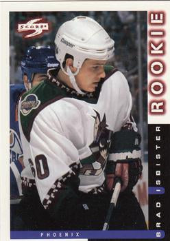 #72 Brad Isbister - Phoenix Coyotes - 1997-98 Score Hockey