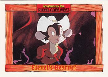 #72 Fievel's Rescue? - 1991 Impel An American Tail: Fievel Goes West
