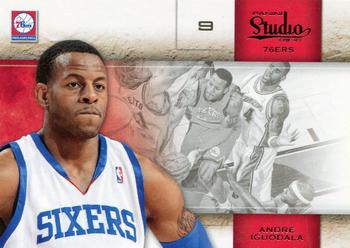 #72 Andre Iguodala - Philadelphia 76ers - 2009-10 Panini Studio Basketball