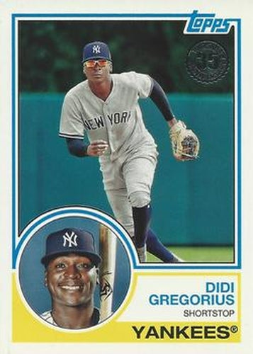 #83-72 Didi Gregorius - New York Yankees - 2018 Topps - 1983 Topps Baseball 35th Anniversary Baseball