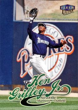 #72 Ken Griffey, Jr. - Seattle Mariners - 1999 Ultra Baseball