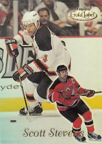 #72 Scott Stevens - New Jersey Devils - 1999-00 Topps Gold Label Hockey