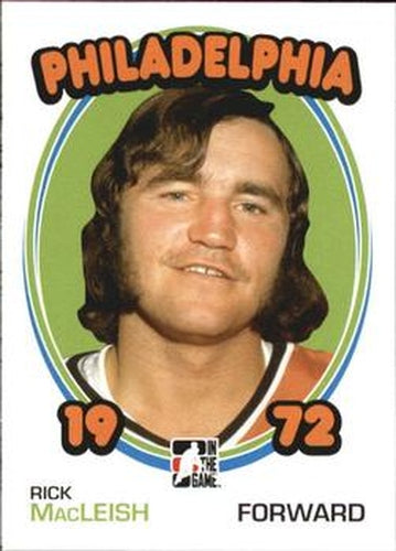 #72 Rick MacLeish - Philadelphia Flyers - 2009-10 In The Game 1972 The Year In Hockey