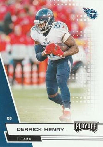 #72 Derrick Henry - Tennessee Titans - 2020 Panini Playoff Football