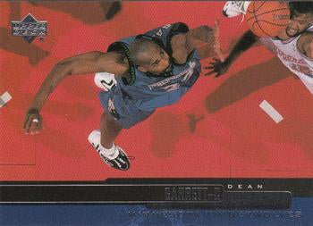 #72 Dean Garrett - Minnesota Timberwolves - 1999-00 Upper Deck Basketball