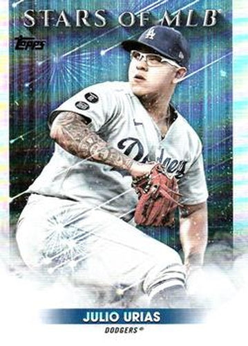 #SMLB-72 Julio Urias - Los Angeles Dodgers - 2022 Topps Update - Stars of MLB Baseball