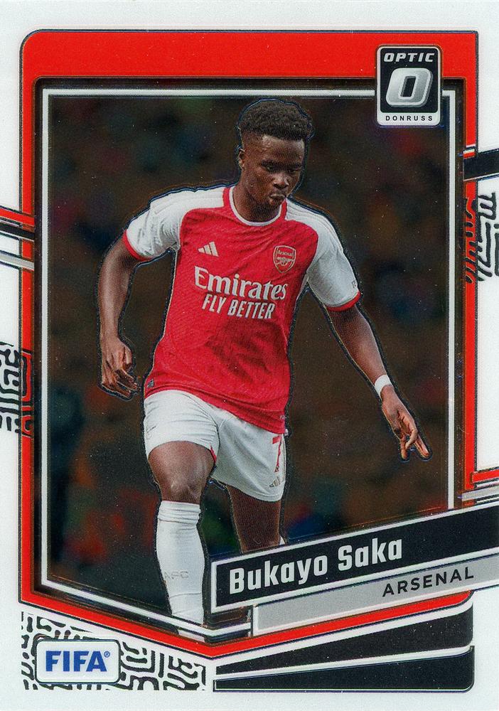#72 Bukayo Saka - Arsenal FC - 2023-24 Donruss - Optic Soccer
