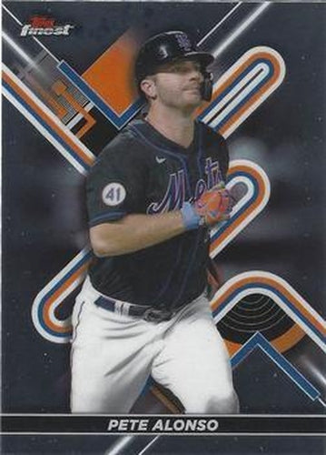 #72 Pete Alonso - New York Mets - 2022 Finest Baseball