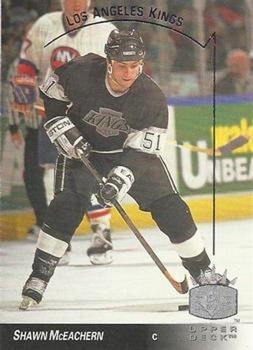 #72 Shawn McEachern - Los Angeles Kings - 1993-94 Upper Deck - SP Hockey